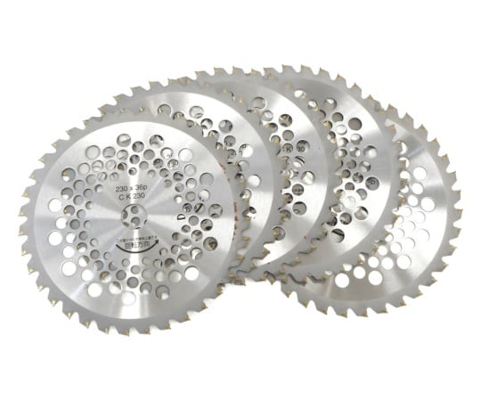 Grass cutting tipped saw 230 x 36P 5-piece set CK-230S 1 set (5 pieces)