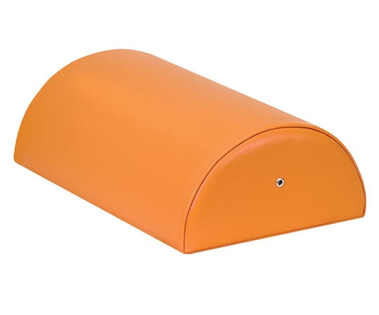 カラー半円マクラ（大） 幅37×奥行24×高さ12cm　白　TB-77C-07 1個