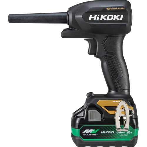 HiKOKI [Black and Gold Limited Color] 18V Cordless Air Duster Small Type Black &amp; Gold Original Set (Battery, Charger, Case Included) RA18DA(2XPZ)(BG) 1 Unit