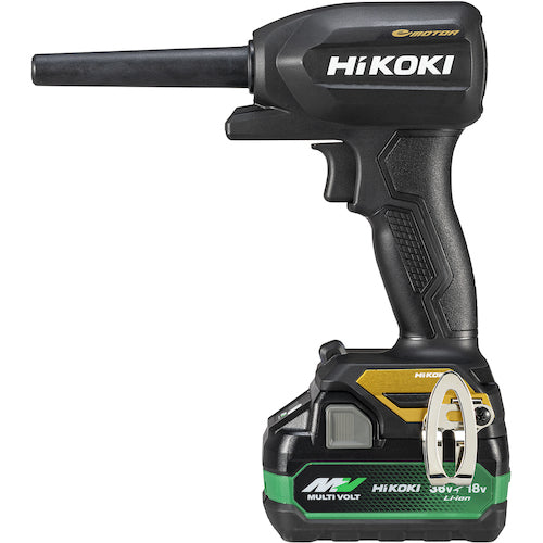 HiKOKI [Black and Gold Limited Color] 18V Cordless Air Duster Small Type Black &amp; Gold Original Set (Battery, Charger, Case Included) RA18DA(2XPZ)(BG) 1 Unit