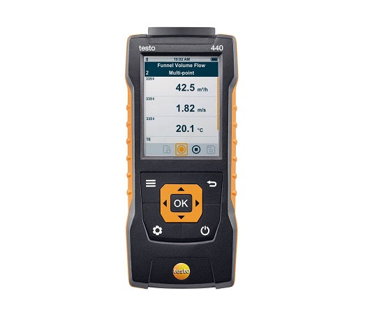 マルチ環境計測器 testo 440 熱線式風速計セット　0563 4400 1セット