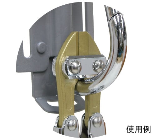 Carabiner compatible wire cutter, iron handle x titanium coated blade, THC-8Ti, 1 piece