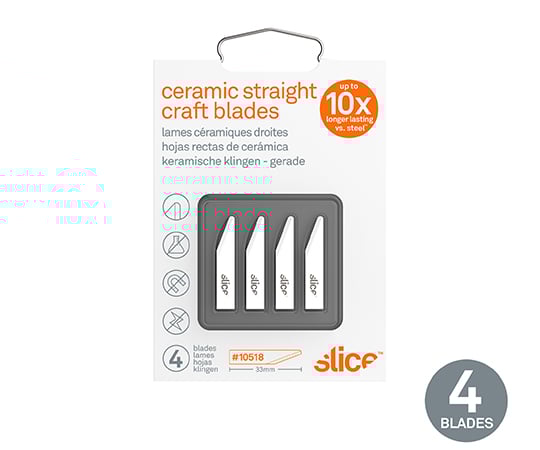 세라믹 교체 날(라운드 칼날, 스트레이트) 1팩(4장입) 10518 1팩(4장입)