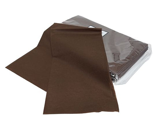 Disposable examination table cover, thin (foldable type), brown, 80 x 180 cm, 20 sheets, HT-010-BR, 1 bag (20 sheets)