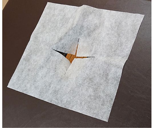 ディスポ枕カバー（クロススリット）30×30cm　200枚　PL-006 1箱(200枚入)