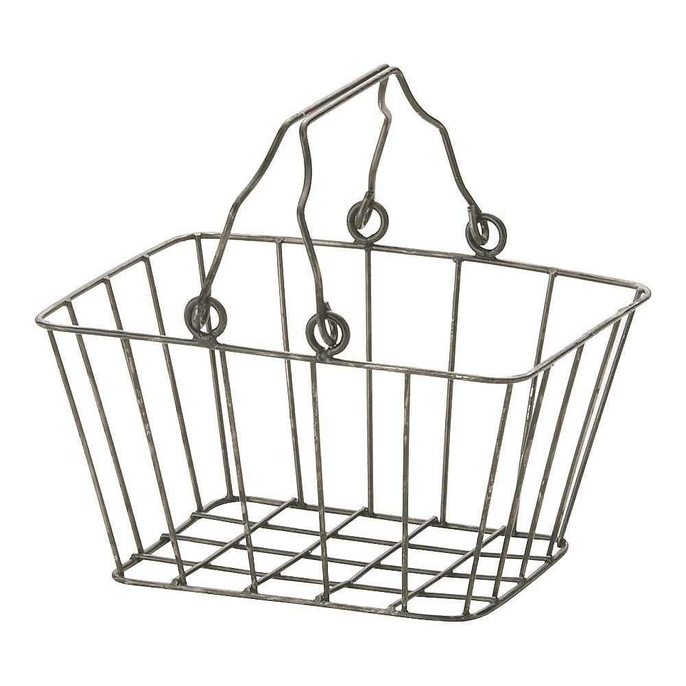 Antique Wire Store Basket Small 55-63 1pc