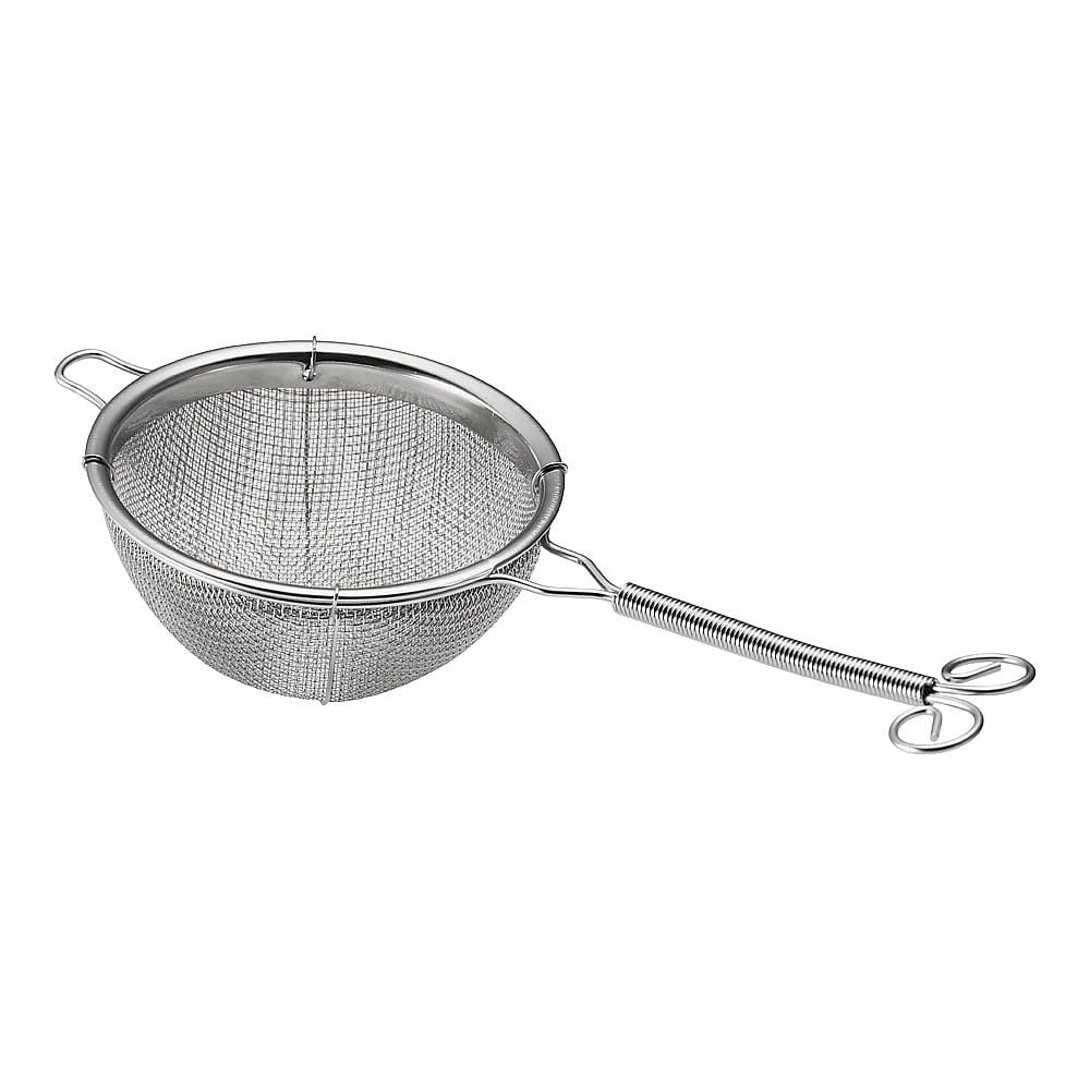 18-8 tea strainer with handle, medium, double (new type) 1 piece