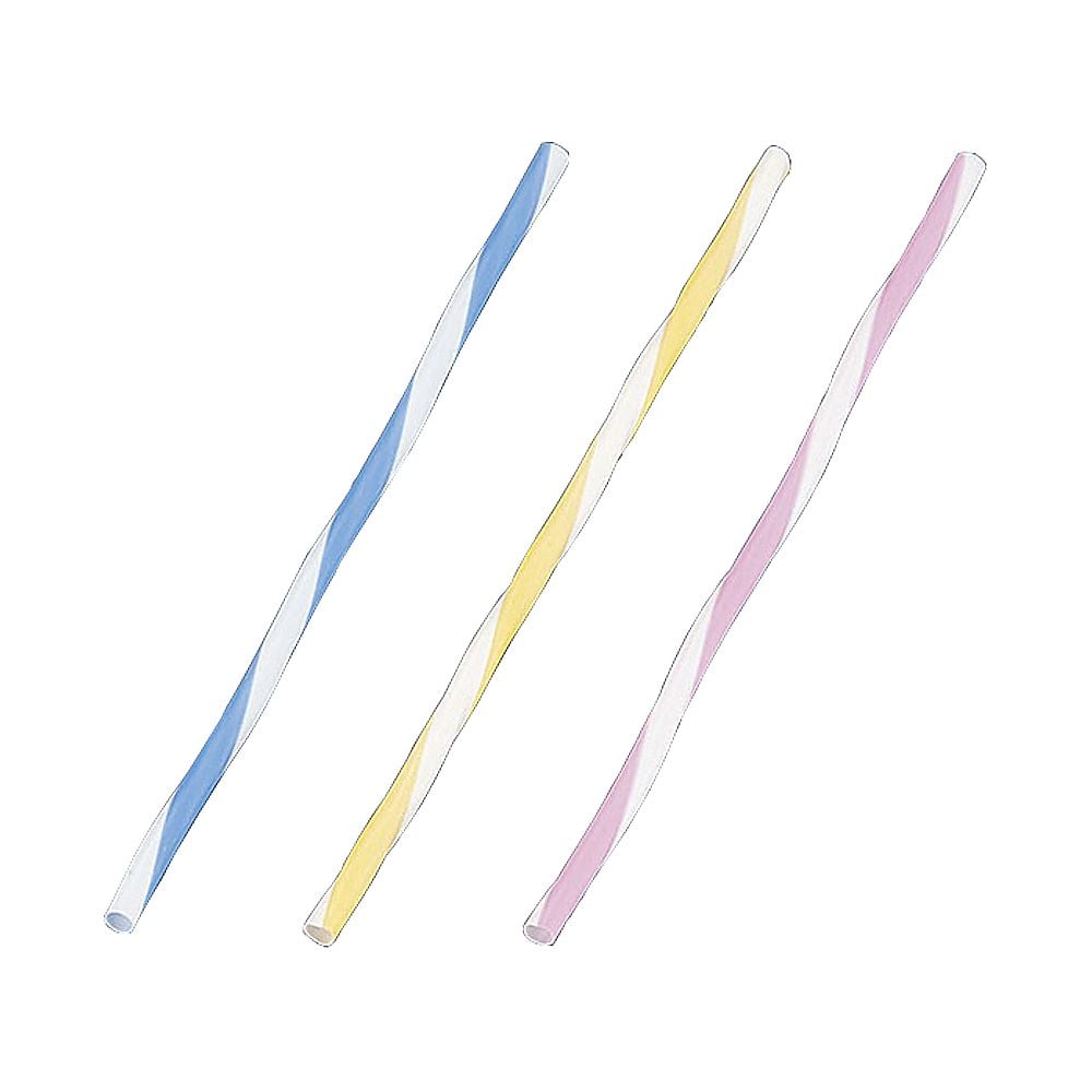 キュアストロー　スパイラルストロー裸（500本入） 1セット(500本入)
