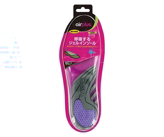 呼吸するジェルインソール　女性用フリー　2個入　27001 1組(2個入)