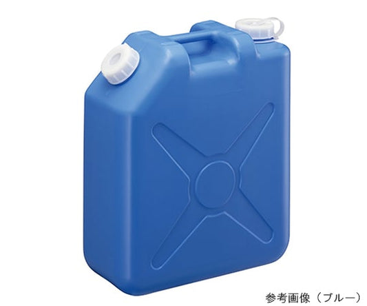 扁平缶　ノズル無　20L　ブルー　0207BL 1個