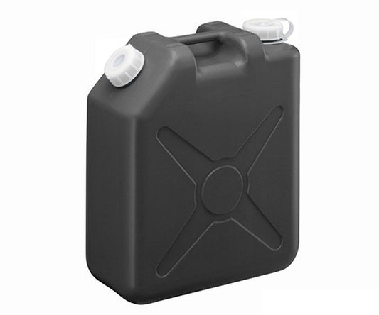 扁平缶　ノズル無　20L　ブラック　0207BK 1個