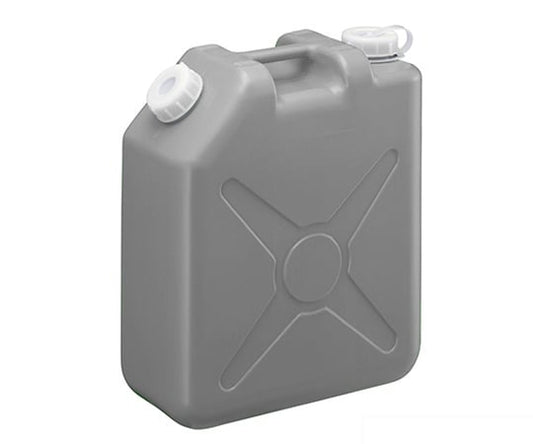 扁平缶　ノズル無　20L　グレー　0207GY 1個