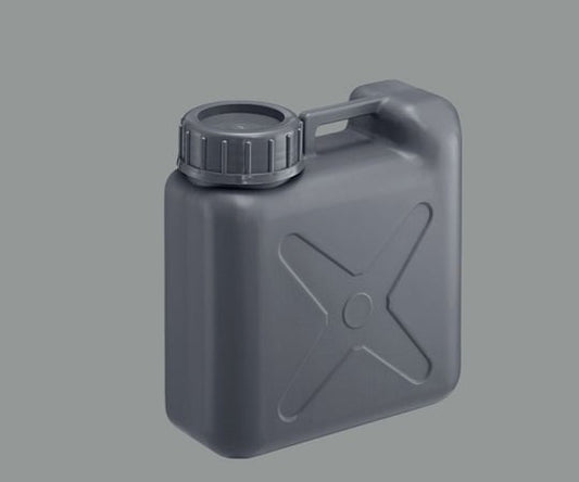 Flat Can (with Gasket) Wide Mouth 10L Gray 0192GY 1 pc