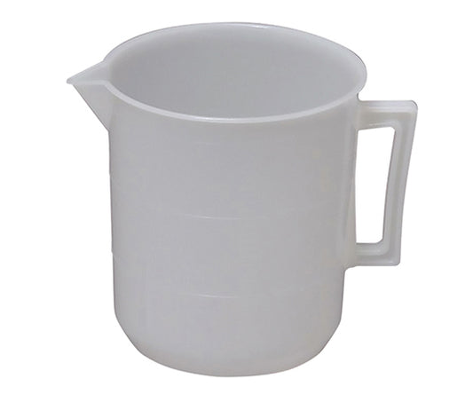 Poly beaker with handle, 5L, 0517, 1 piece