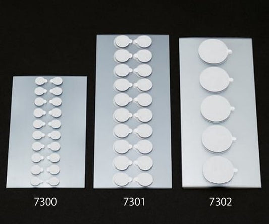 Round carbon stickers 1 set (200 sheets) 7300 1 set (200 sheets)