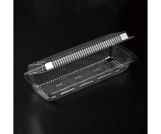 食品容器　フードパック（折蓋タイプ）　寿司　深　100枚　004420130 1袋(100枚入)