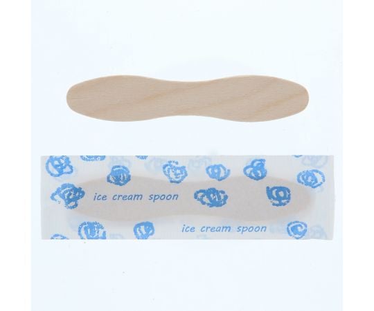 Wooden ice spoon 7.6cm small bag 120 pieces 004636867 1 bag (120 pieces)