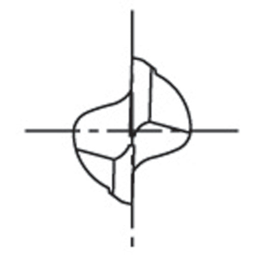 OSG 하이스엔드밀 TIN 2날 쇼트 19 88029 EX-TIN-EDS-19 1개