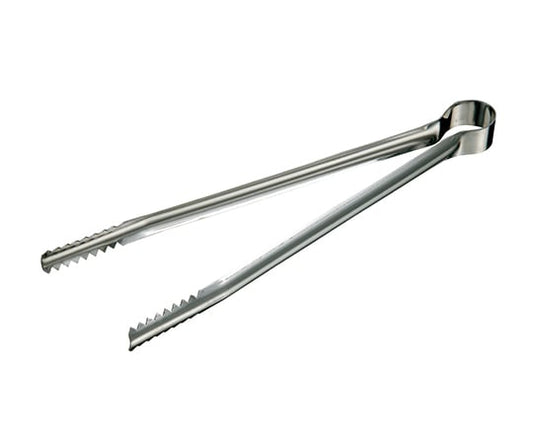 18-0 school lunch tongs 230mm 1 piece