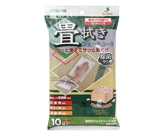 다다미 닦아 젖은 시트 10장입 SQ065 1팩(10장입)