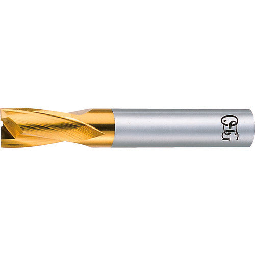 ＯＳＧ　ハイススクエアエンドミル　ＴｉＮコート２刃キー溝用　刃径３ｍｍ　シャンク径６ｍｍ　８１５５６　EX-TIN-EKD-OH1-3　1 本