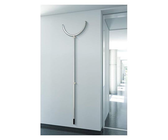 방범용 수상한 인물 방어봉 없는 손 U형(벽 설치 후크 첨부) 15011124 1개