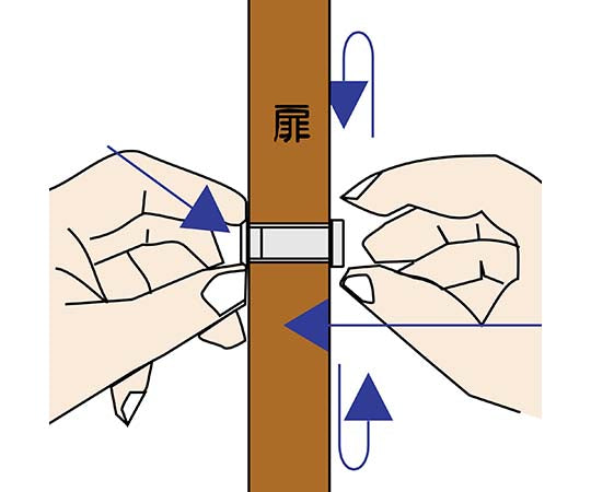 ドアビュアー　クローム　VA-250 1個