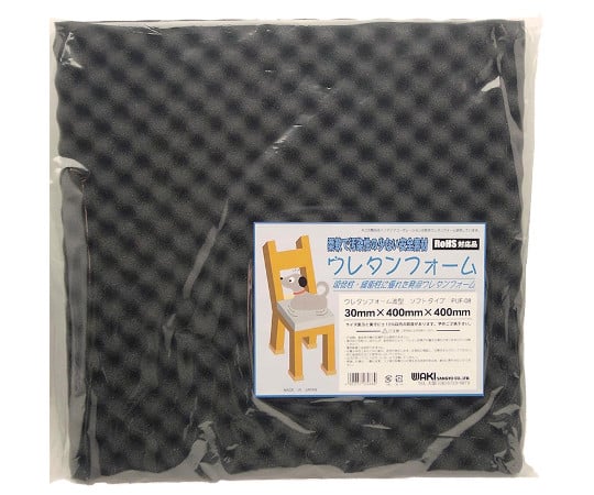 우레탄 폼 파형 소프트 타입 30×400×400mm PUF-08 1장