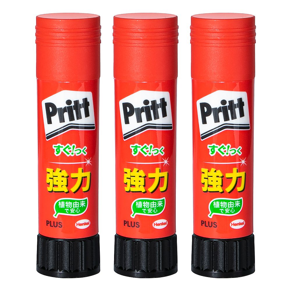 Pritt Strong Adhesive Medium Cerise 3-Pack NS-702-3P 1 Pack (3-Pack)