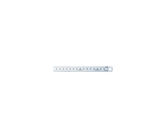Stainless steel ruler 15cm x 0.5mm thick, silver, 1 piece