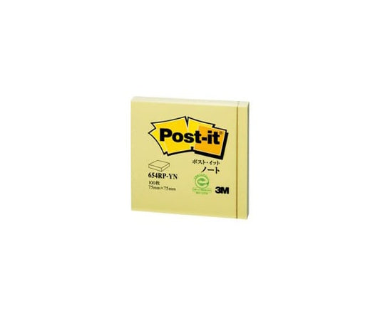 Post-it Recycled Paper Notebook Yellow 1 Pack (100 sheets x 1 pad) 654RP-YN 1 Pack (100 sheets x 1 pad)