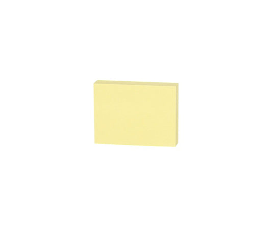 Post-it Recycled Paper Notebook Yellow 1 pack (100 sheets x 2 pads) 653RP-Y 1 pack (100 sheets x 2 pads)