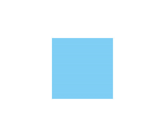 色画用紙R　8ツ切　10枚　みずいろ　211 1パック(10枚入)