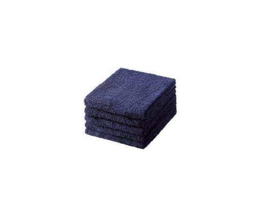 Face towel set of 5, dark blue, 8308, 1 set (5 pieces)