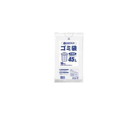 Garbage Bags LDD Semi-transparent 45L 10pcs N209J-45 1 pack (10pcs)