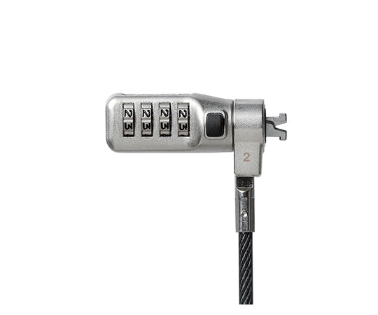 보안 와이어 잠금 (다이얼 자물쇠 4자리/NanoSaver 호환) ESL-402 1개