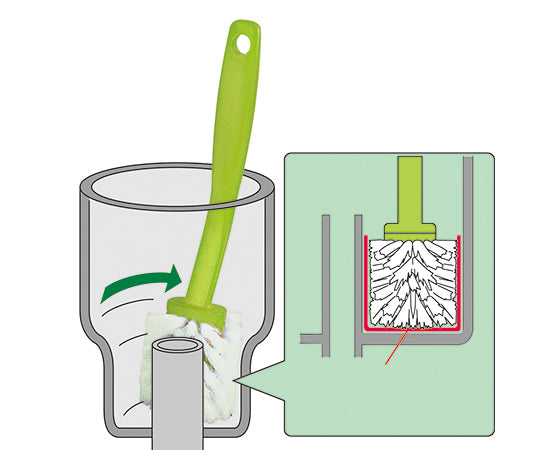 Drain brush KK723G 1 piece