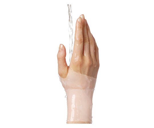 中山式ゲルサポーター　手首用　クリアベージュ 1個