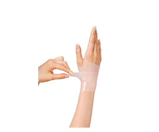 中山式ゲルサポーター　手首用　クリアベージュ 1個