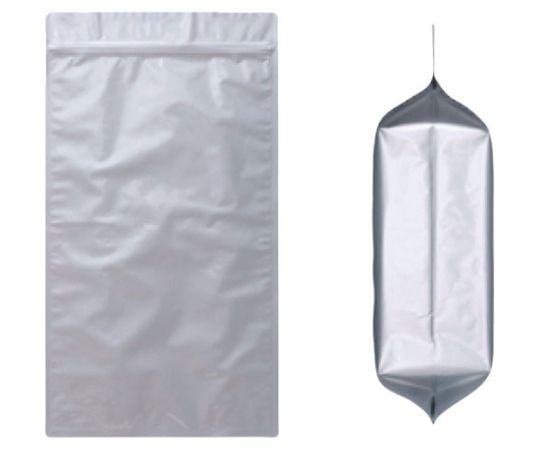 サイドガゼットタイプ大型チャック付アルミ袋 ラミジップ ワイドボックス 縦500×横300mm ガゼット幅80mm 1袋（25枚入）　WBAL-30L 1袋(25枚入)