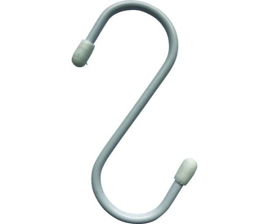 스틸 S 후크 100mm 화이트 TTSH100 1개