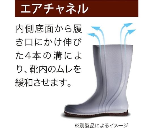 JIS certified oil and chemical resistant safety boots NW1000 Super White 27.0cm NW1000SP-W-27.0 1 pair