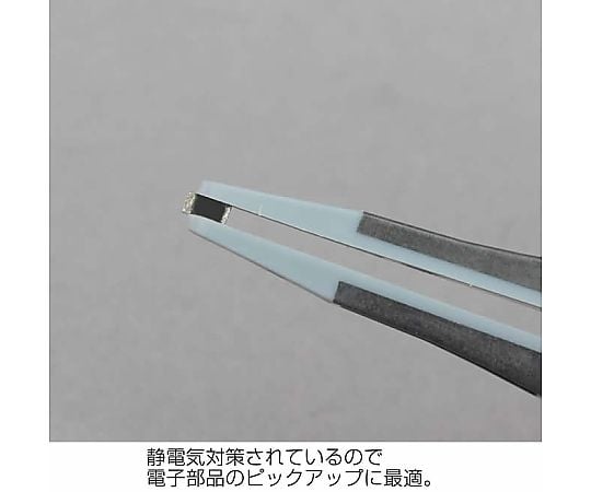 ESDソフトチップピンセット　P-640-J 1本