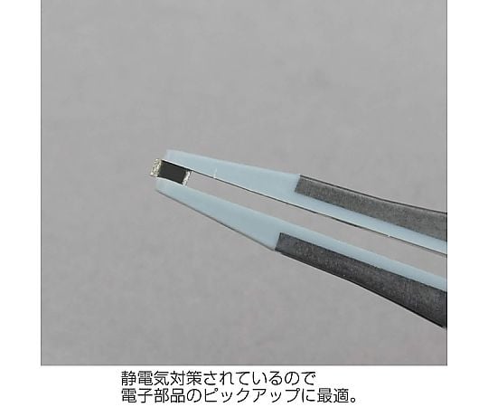 ESDソフトチップピンセット　P-643-J 1本