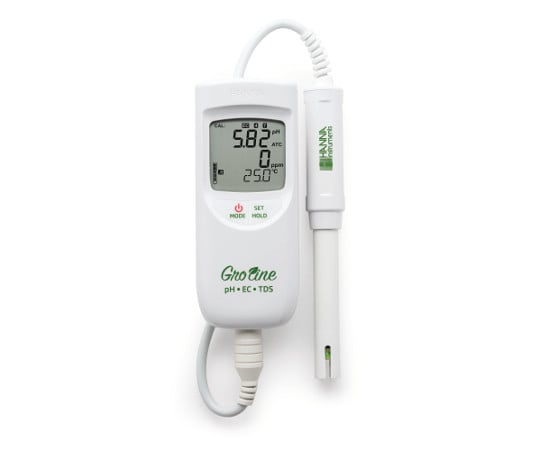 GroLine Portable pH/EC/TDS/℃ Meter HI9814D 1 unit