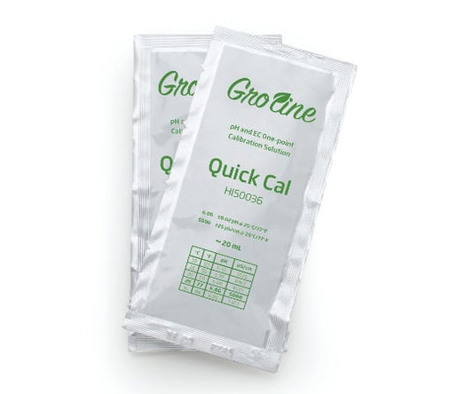 GroLine pH/EC standard solution, single-use bag type (20mL x 25 bags) HI50036P 1 unit (25 bags)
