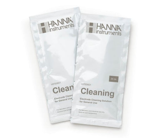 Electrode cleaning solution (for general use) Single-use bag type (20mL x 25 bags) HI700601P 1 piece (25 bags)