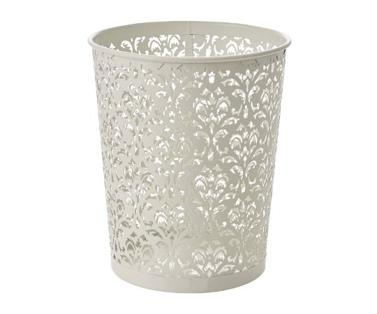 스틸 레이스 바구니 아이비 화이트 N-8238 1개