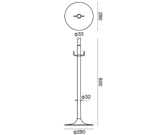 Chain stand GY50S-310S 1 piece