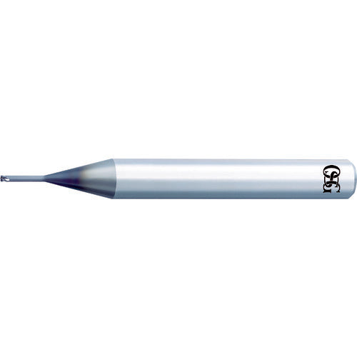 ＯＳＧ　超硬エンドミル　４枚刃　小径ロングネックブルノ―ズ　コーナー半径０．１ｍｍ　刃径０．８ｍｍ　刃長０．３２ｍｍ　３１９０８００　PHX-LN-CRE-0.8XR0. 1X2　1 本